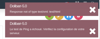 Response not of type text/xml: text/html